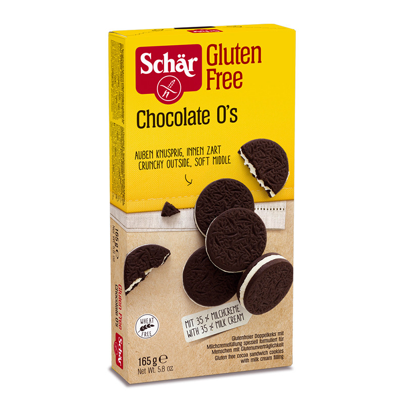 GALLETAS CHOC. TIPO OREO S/GLUTEN 6/165g